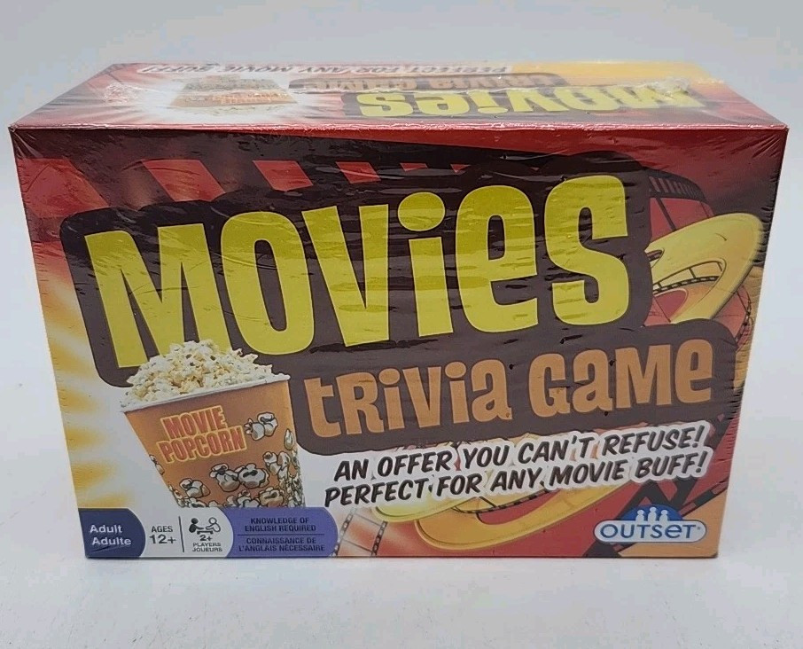 BRAND NEW Movies Trivia Game Outset 2016 SEALED