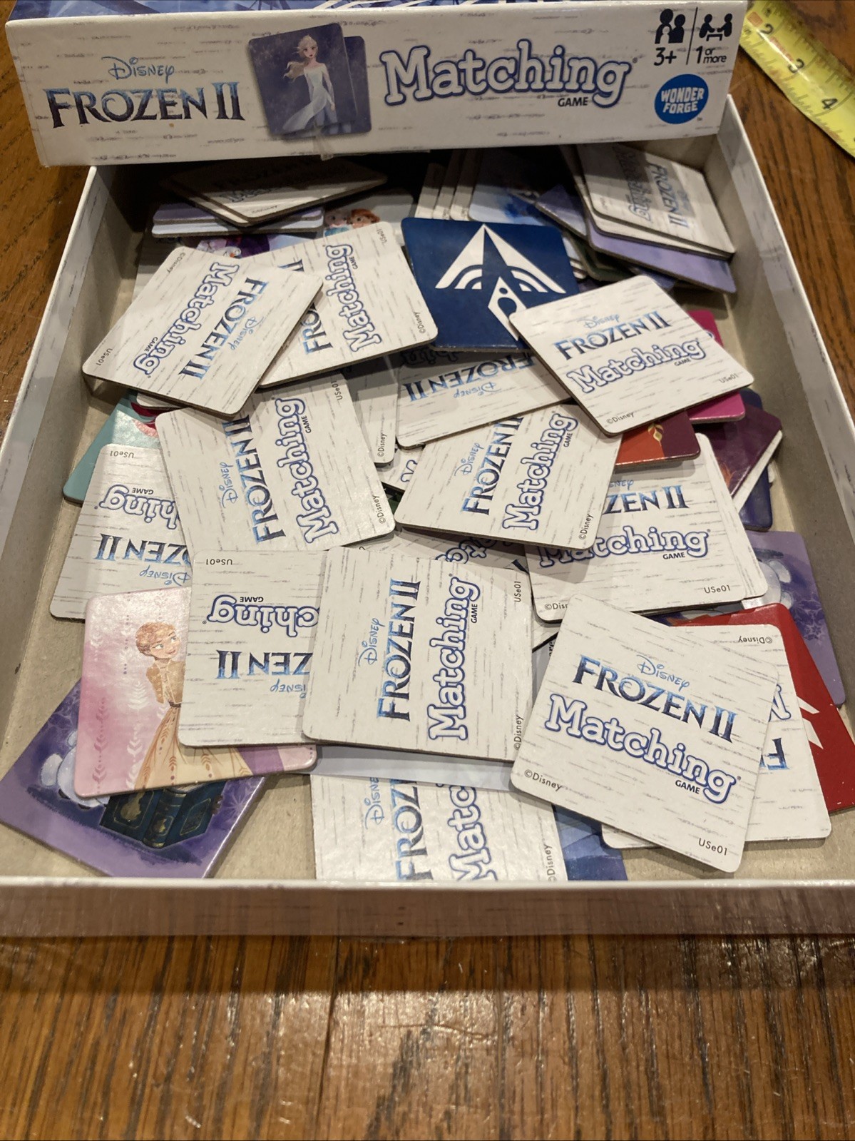 NEW! Disney Frozen 2 Memory Match Game 72 Cards Elsa Anna Olaf & MORE