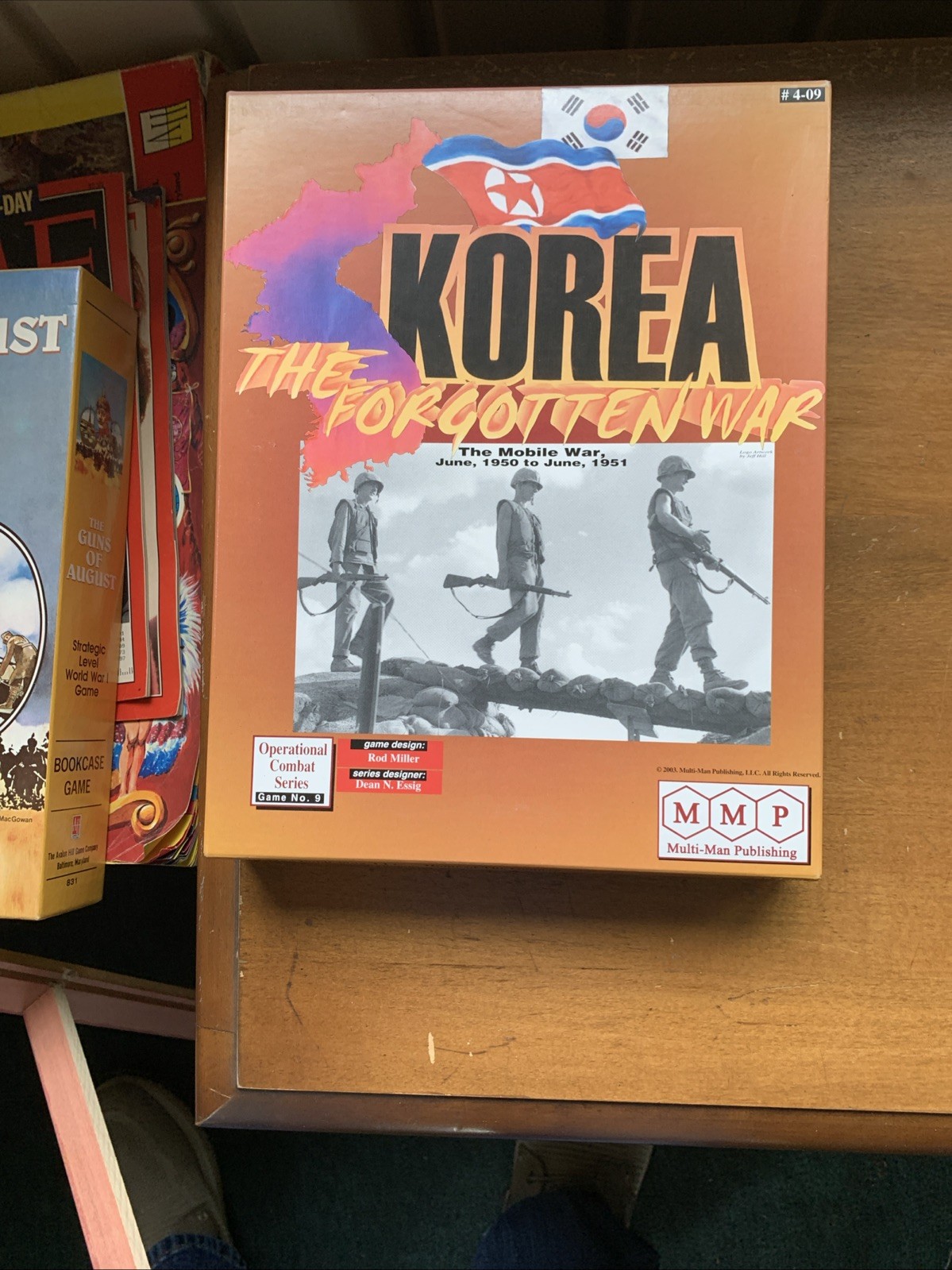 Multi-Man Publishing Korea: The Forgotten War War Board Game Complete Game