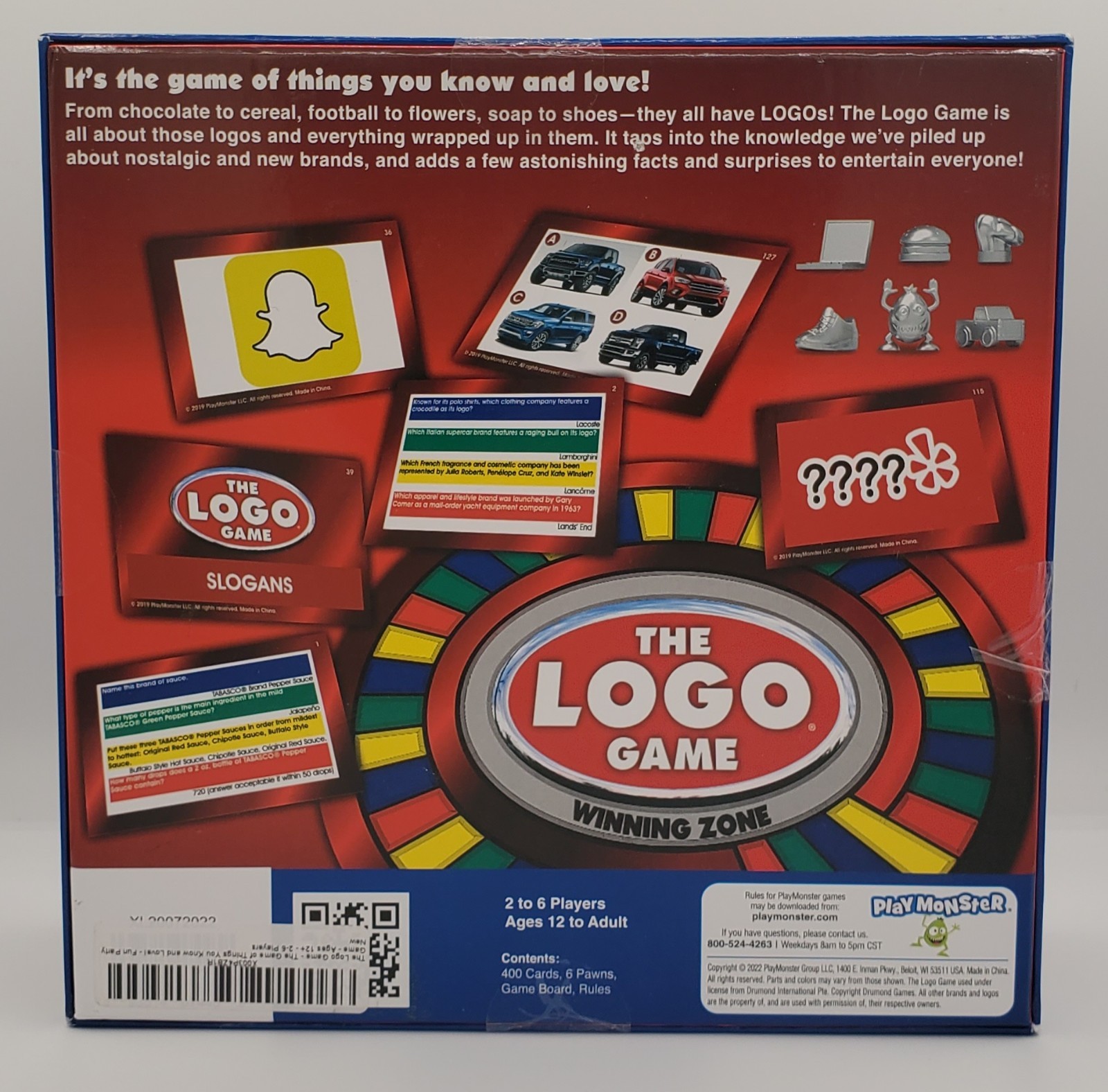 **NEW & SEALED** The Logo Board Game ☆ 2 to 6 Players ☆ Ages: 12 to Adult