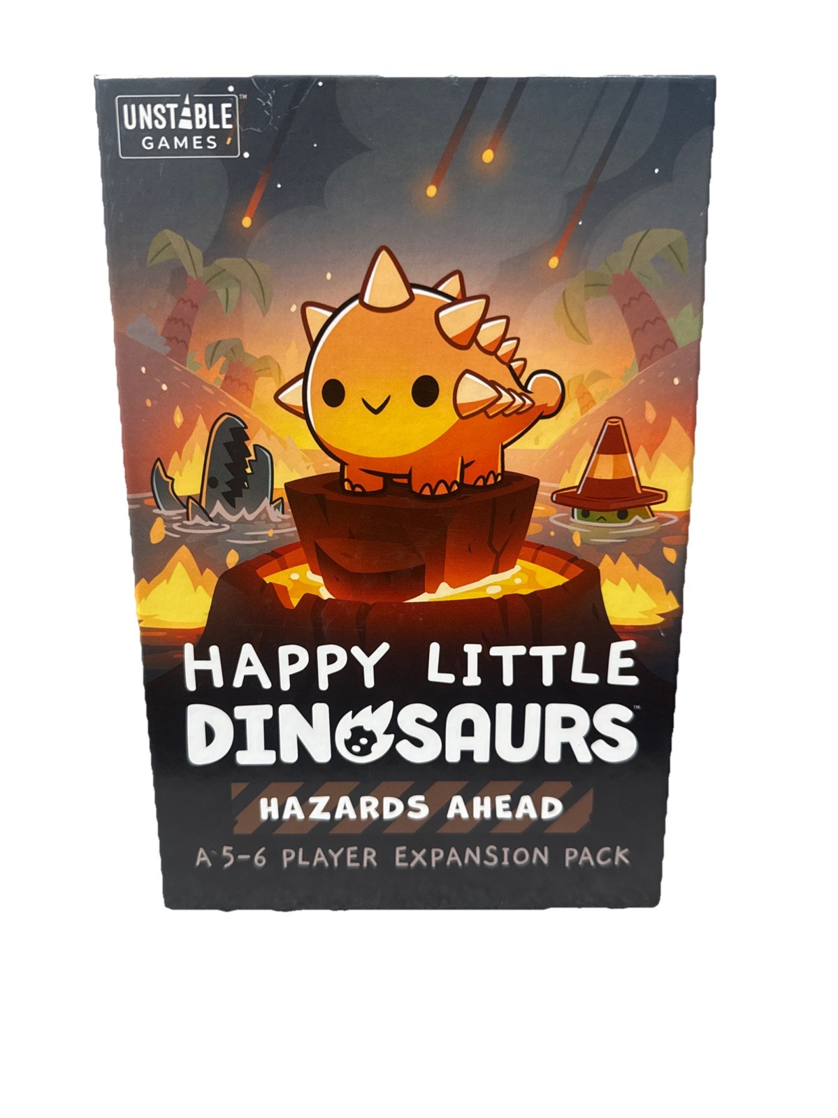Happy Little Dinosaurs Hazards Ahead Expansion Game for Tabletop Gameplay