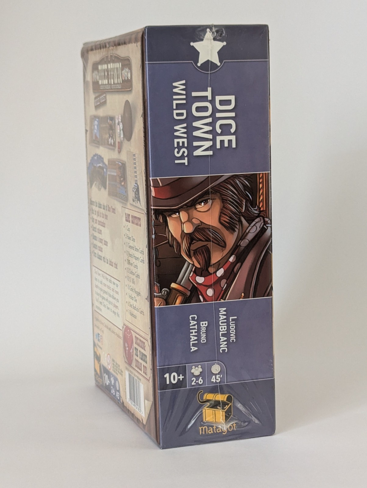 Dice Town Wild West Board Game Expansion by Matagot 2011 Edition Rare New Sealed