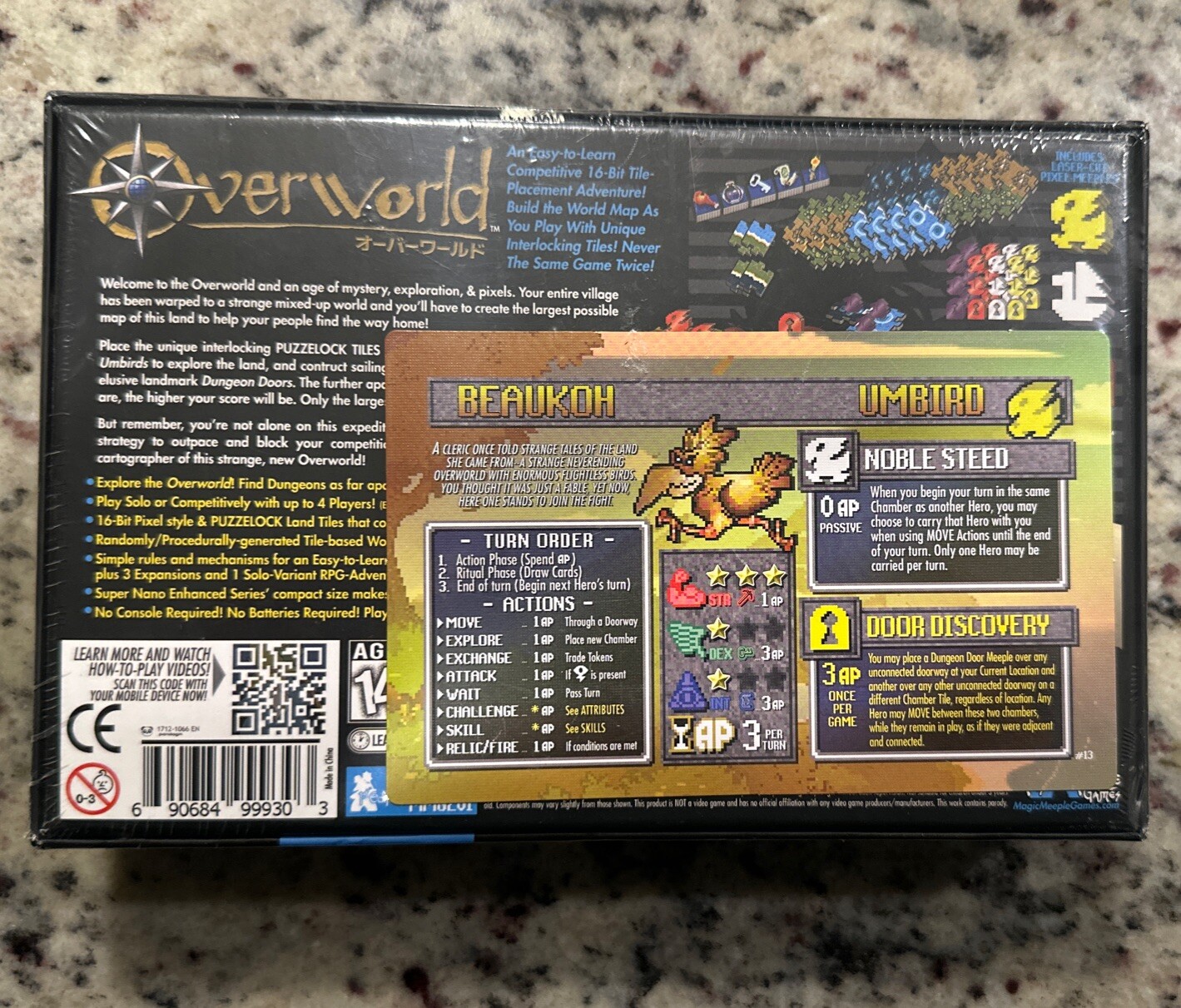 Magic Meeple Games Overworld Table Top Board Game Super Nano Enhanced Series NEW