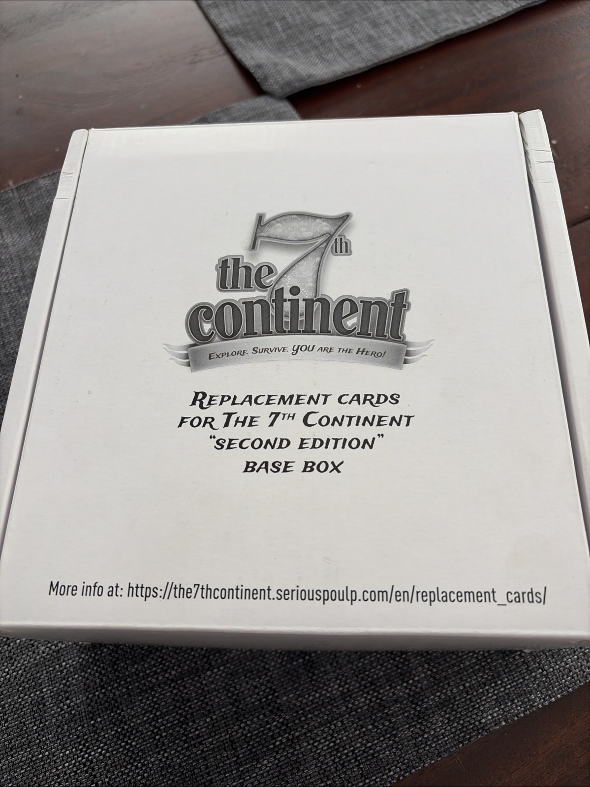 The 7th Continent Replacement Cards Second Edition Base Box – Sealed Cards