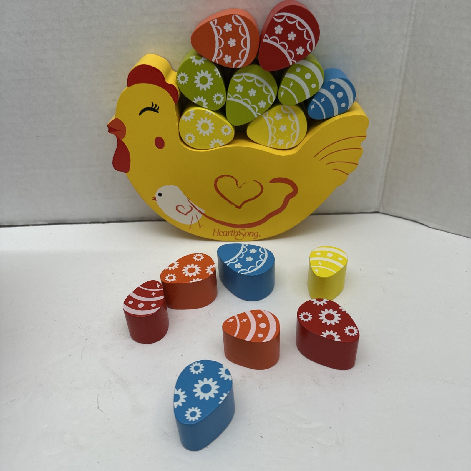 Balancing Hen Game Hearth Song Family Strategy Wood 2014