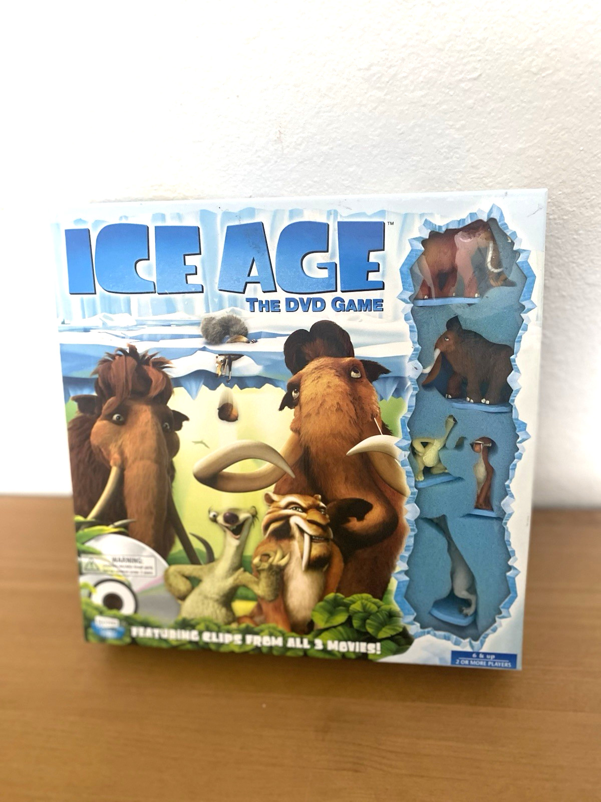 Screenlife Ice Age: The DVD Game Board Game with Clips from All 3 Movies