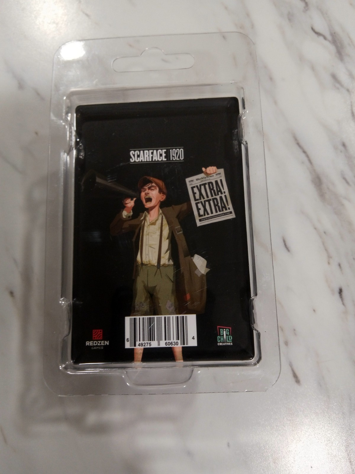 Scarface 1920 Paperboy Figurine Redzen Games NEW