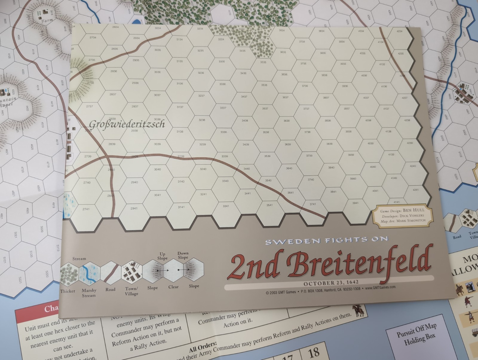 SWEDEN FIGHTS ON Four Battles Of The 30 Years War #0302- GMT – NOS Unpunched