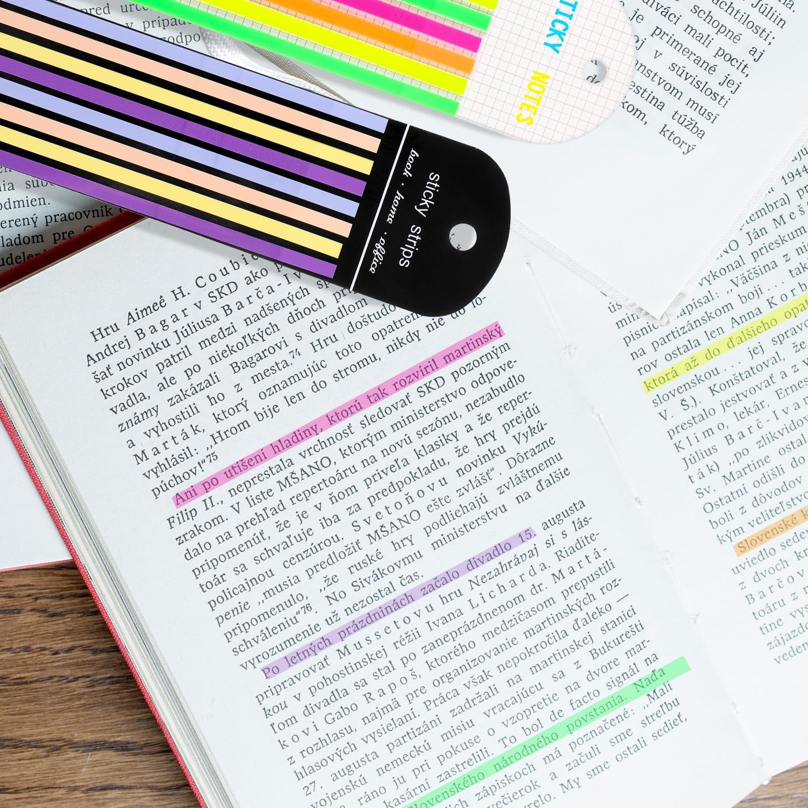 640 Pcs Mahjong Line Finder Notes, Mahjong Line Highlighter Stripe, for Playe…