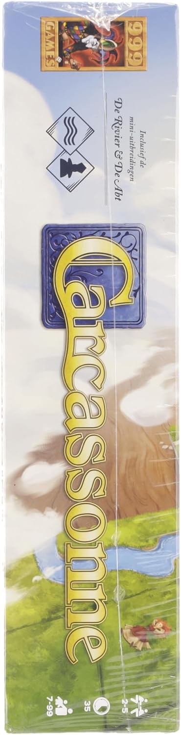 WAYS 999 Games — Carcassonne — Dutch— Packaging may vary