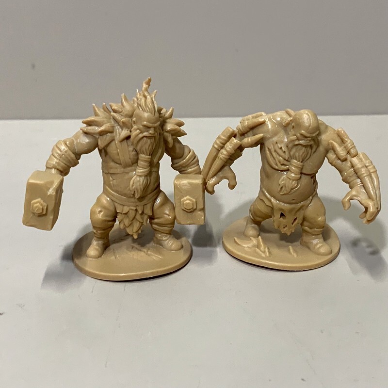 4x Draugr Eldthurs Monster Creatures Northgard Uncharted Lands Board Game Minis