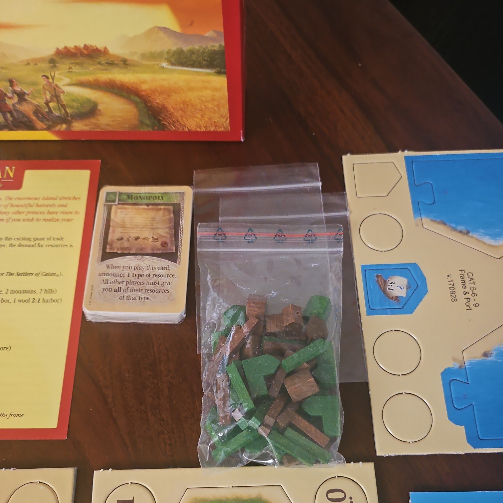 Settlers of Catan 5-6 Player Extension Board Game – Complete In Box
