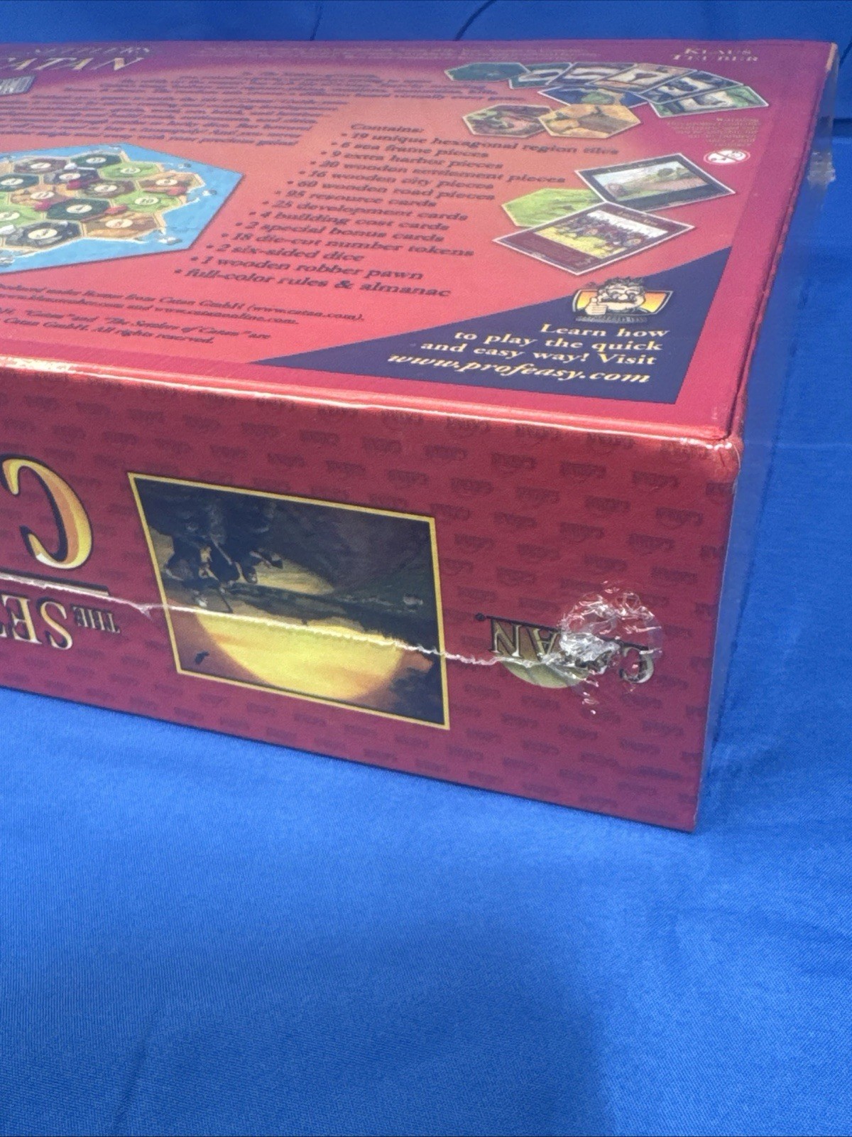 The Settlers of Catan Core Game Fully Complete Mayfair Games #3061 NEW SEALED