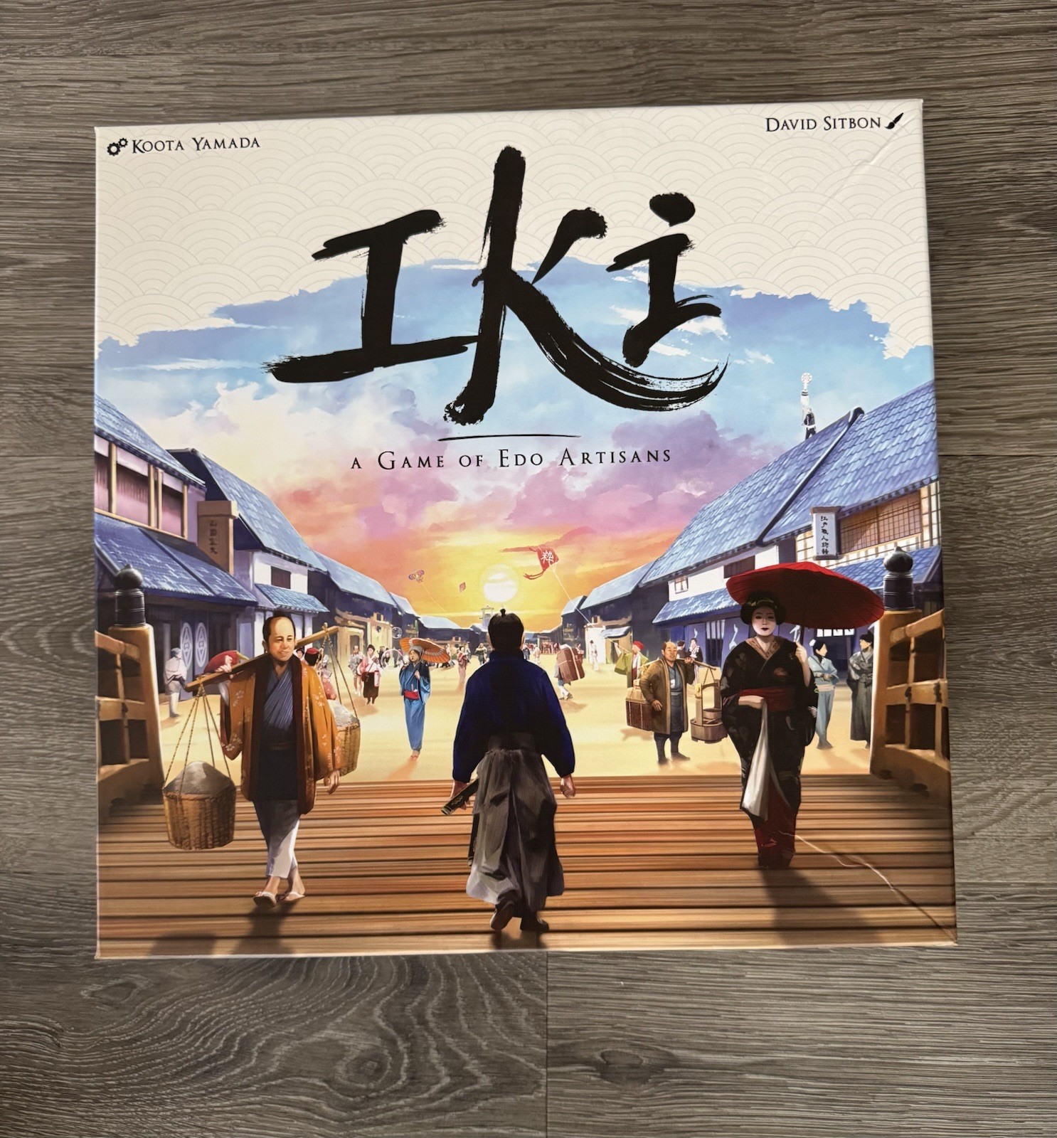 Iki A Game Of Edo Artisans Sorry We Are French SWIKI-R02 Board Card Strategy 🔥