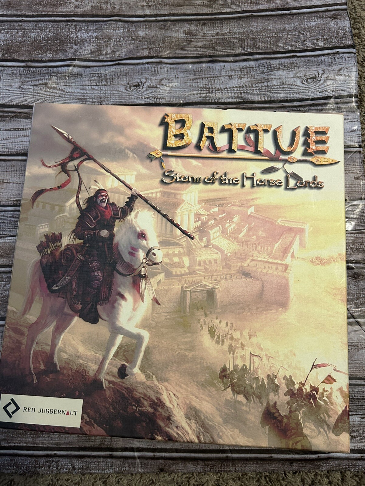 – BATTUE – STORM OF THE HORSE LORDS – Red Juggernaut – Board Game