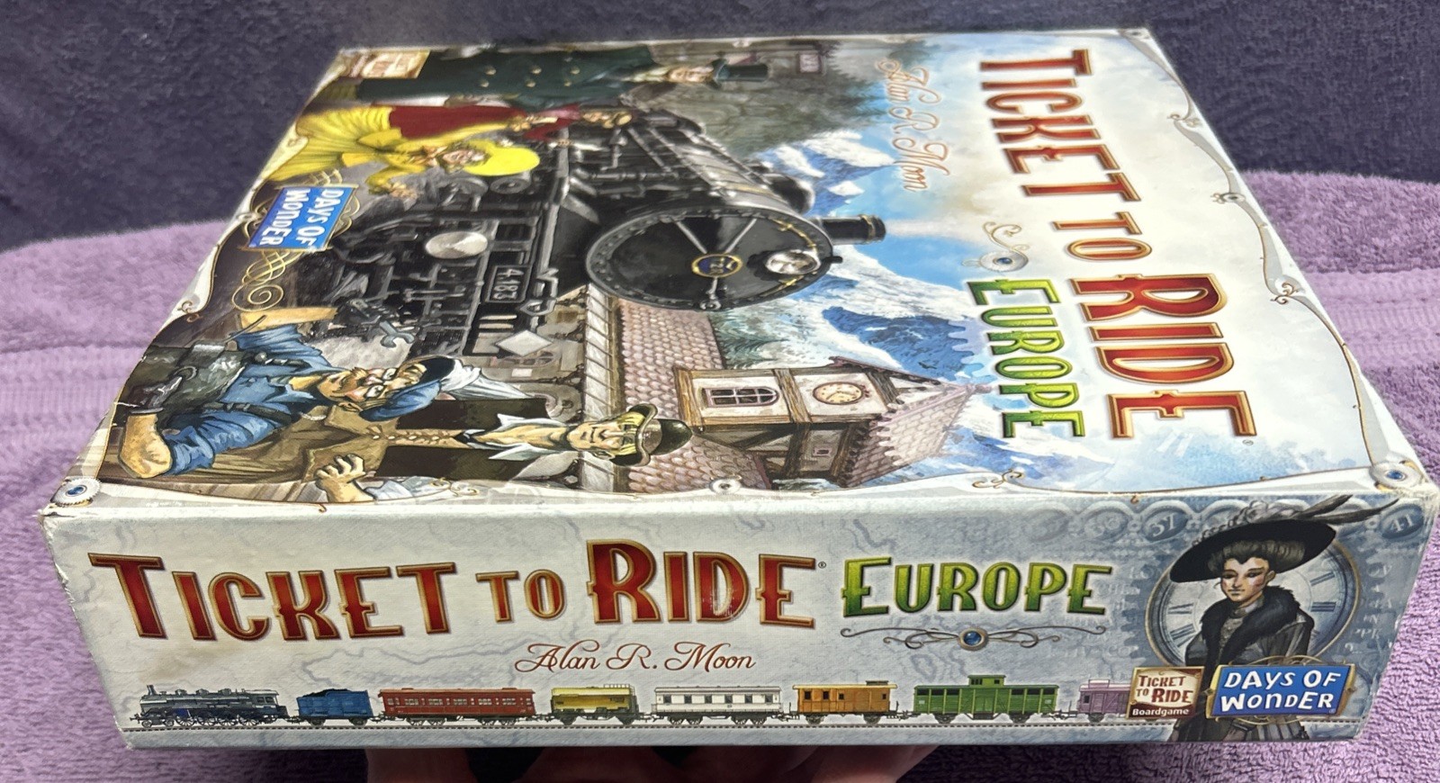 Ticket to Ride Europe Board Game | Alan R. Moon Days of Wonder | NEW Open Box
