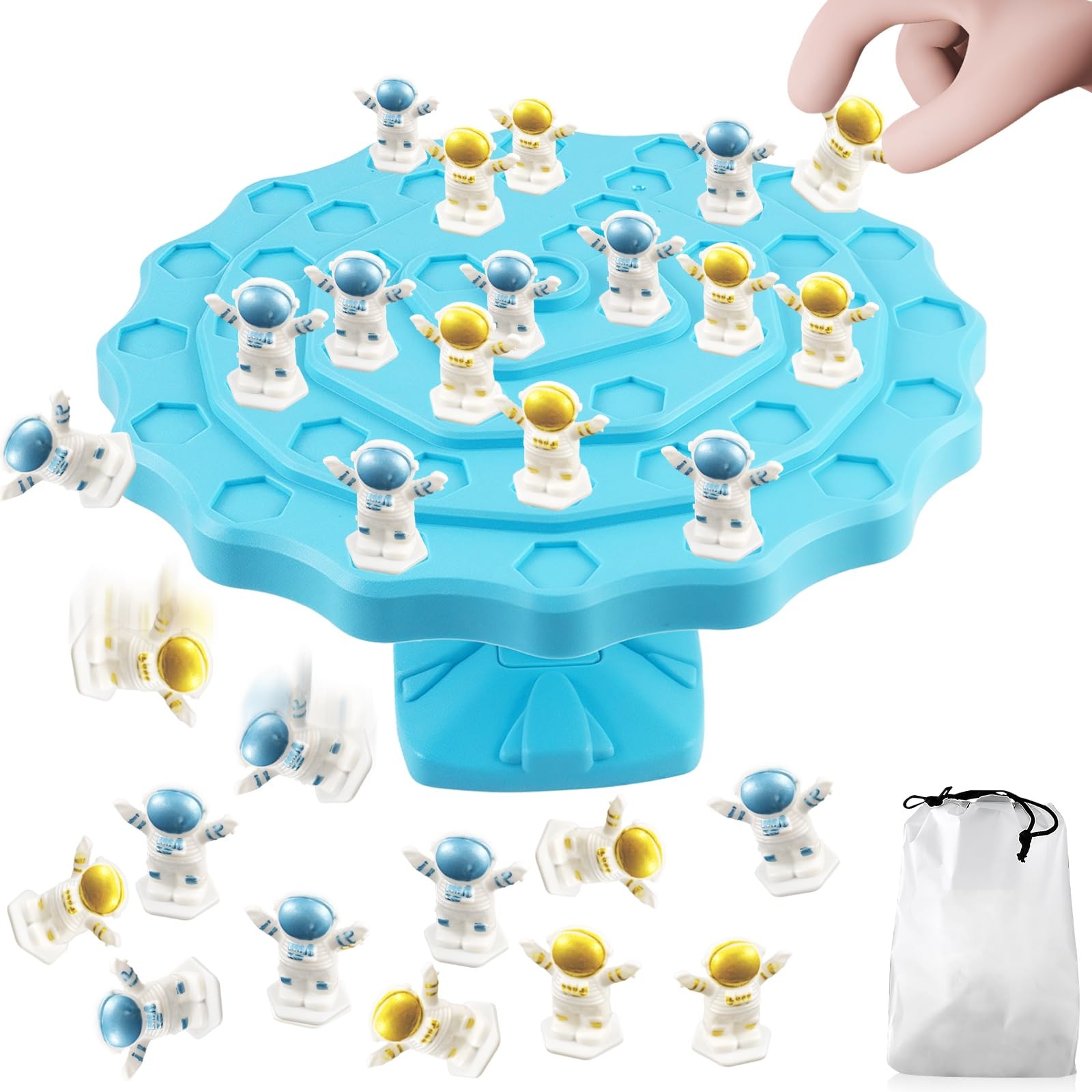 Astronaut Balance Game, 2-Player Balance Tree Board Game, Interactive Family