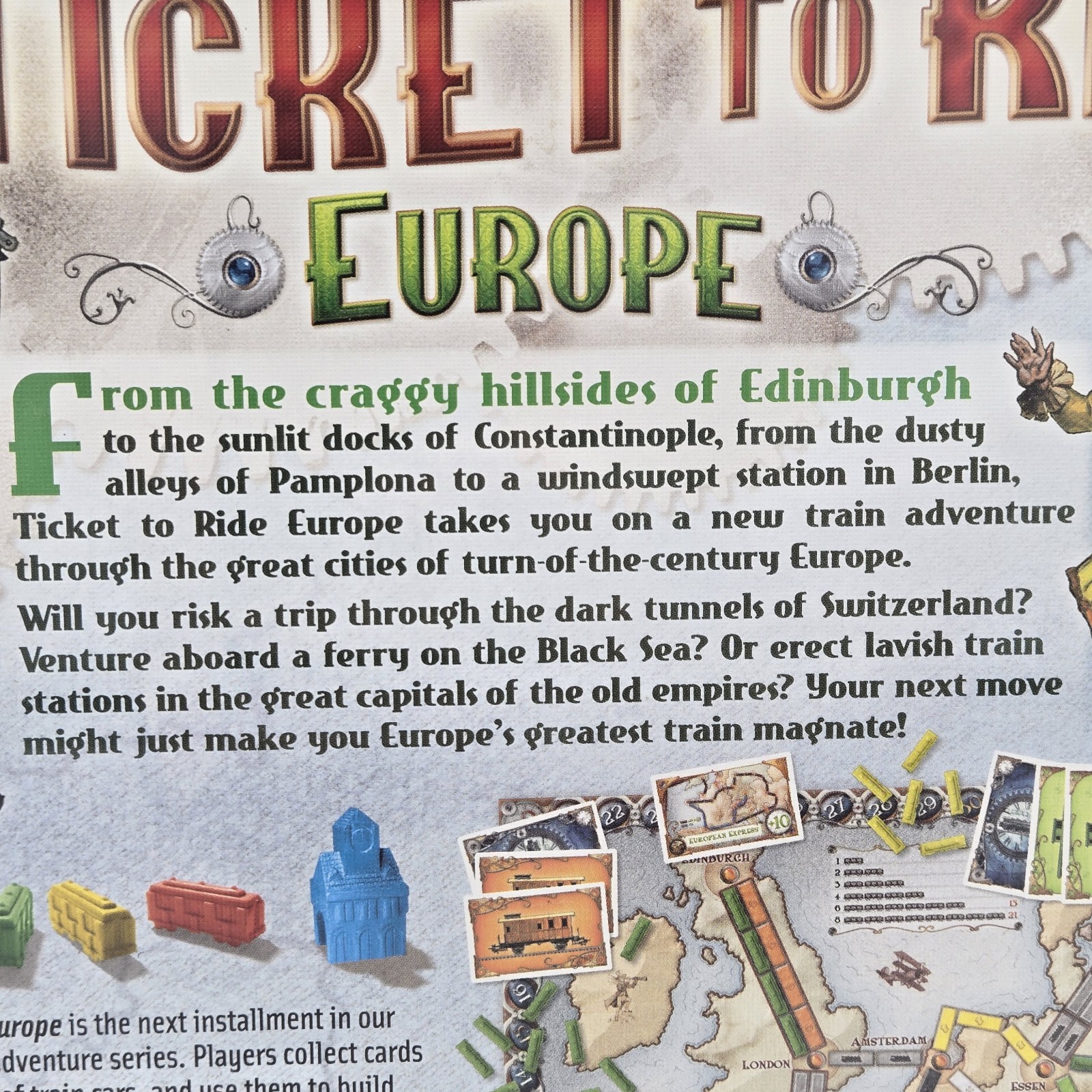 Board Games Ticket to Ride Ticket To Ride: Europe