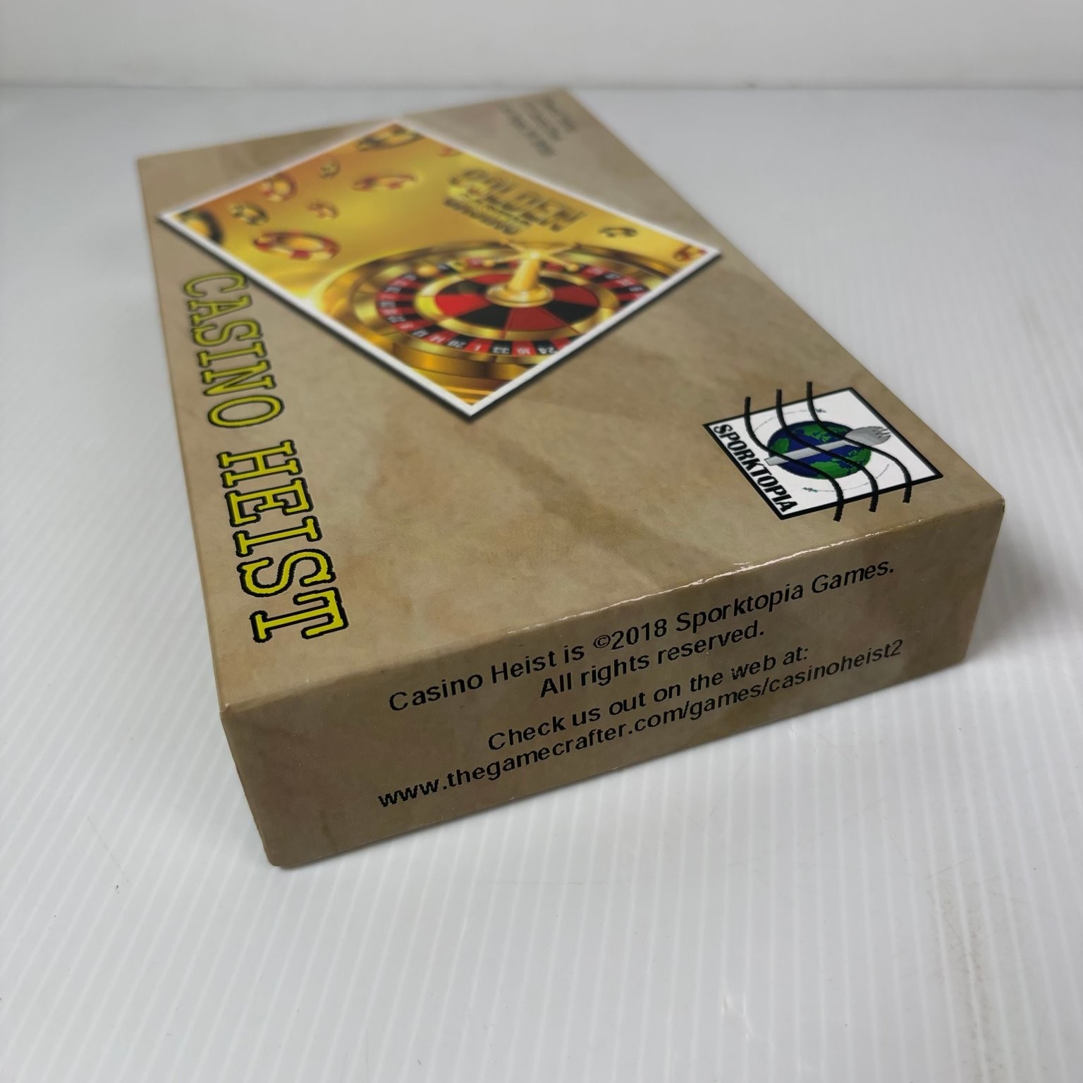 Golden Casino Casino Heist Sporktopia Games Board Game 1-6 Players Ages 12+ 2018