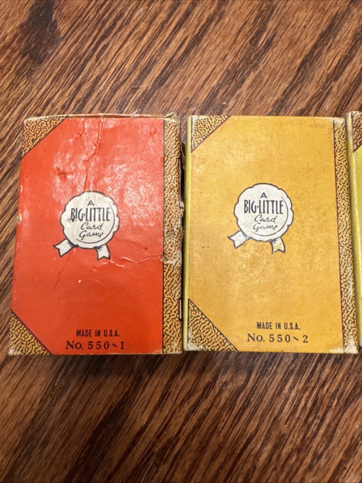 Vintage 1930s Russell Library of Games Set of 6 Complete Miniature Card Games US
