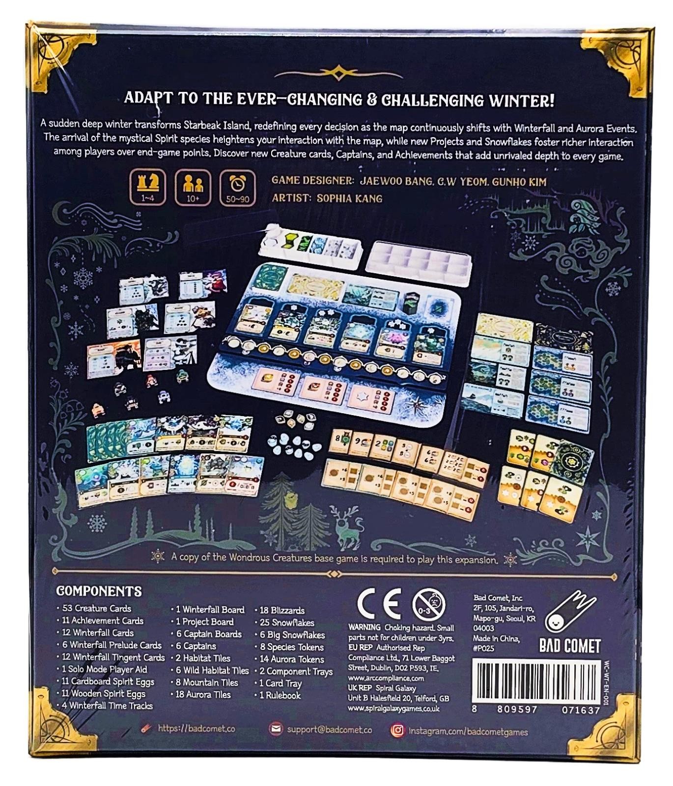 Wondrous Creatures: Winterfall Expansion + Promo Keychain by Bad Comet – SEALED