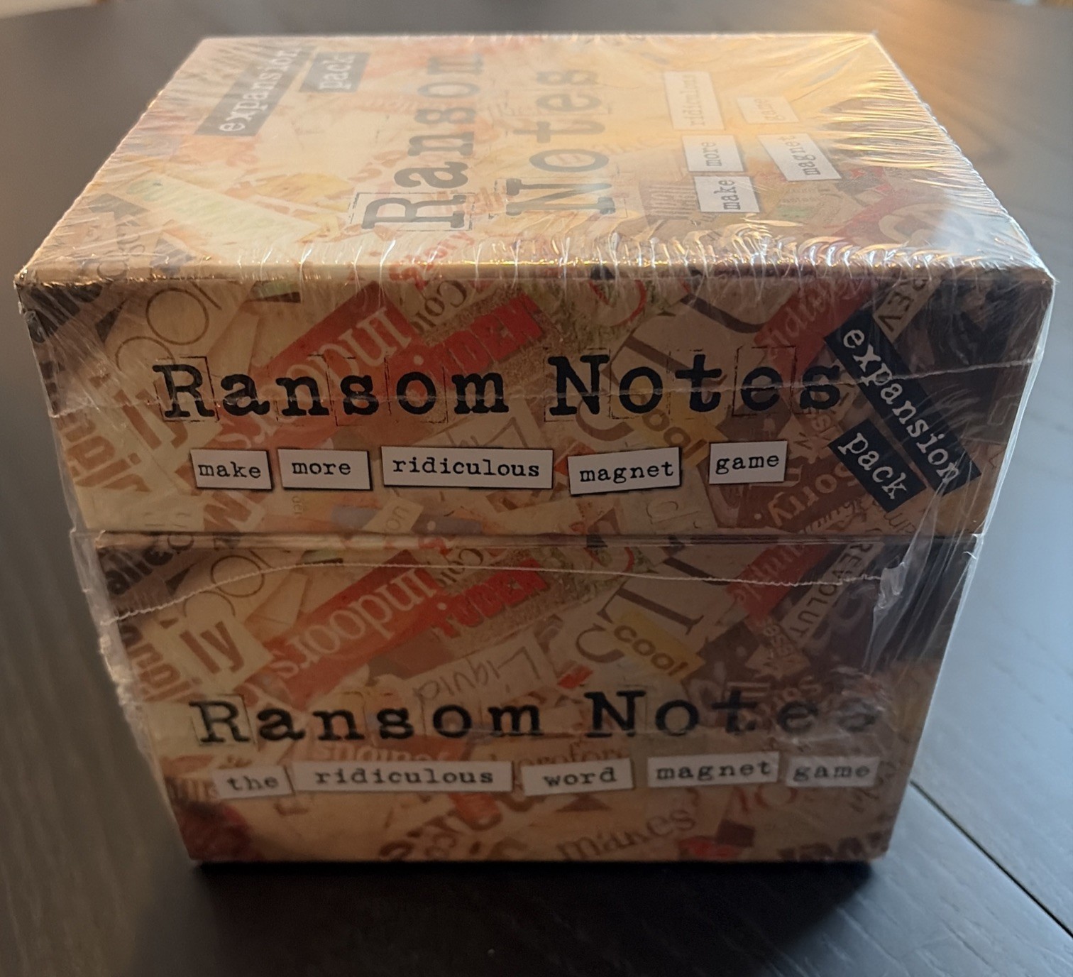 Ransom Notes The Ridiculous Word Magnet Party Game Charty Party NEW SEALED