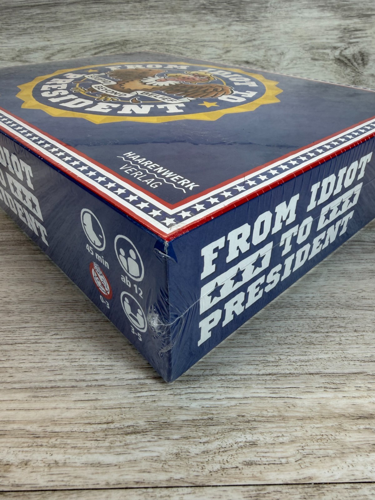 Donald Trump Political Humor From Idiot To President Board Game Sealed New 2019