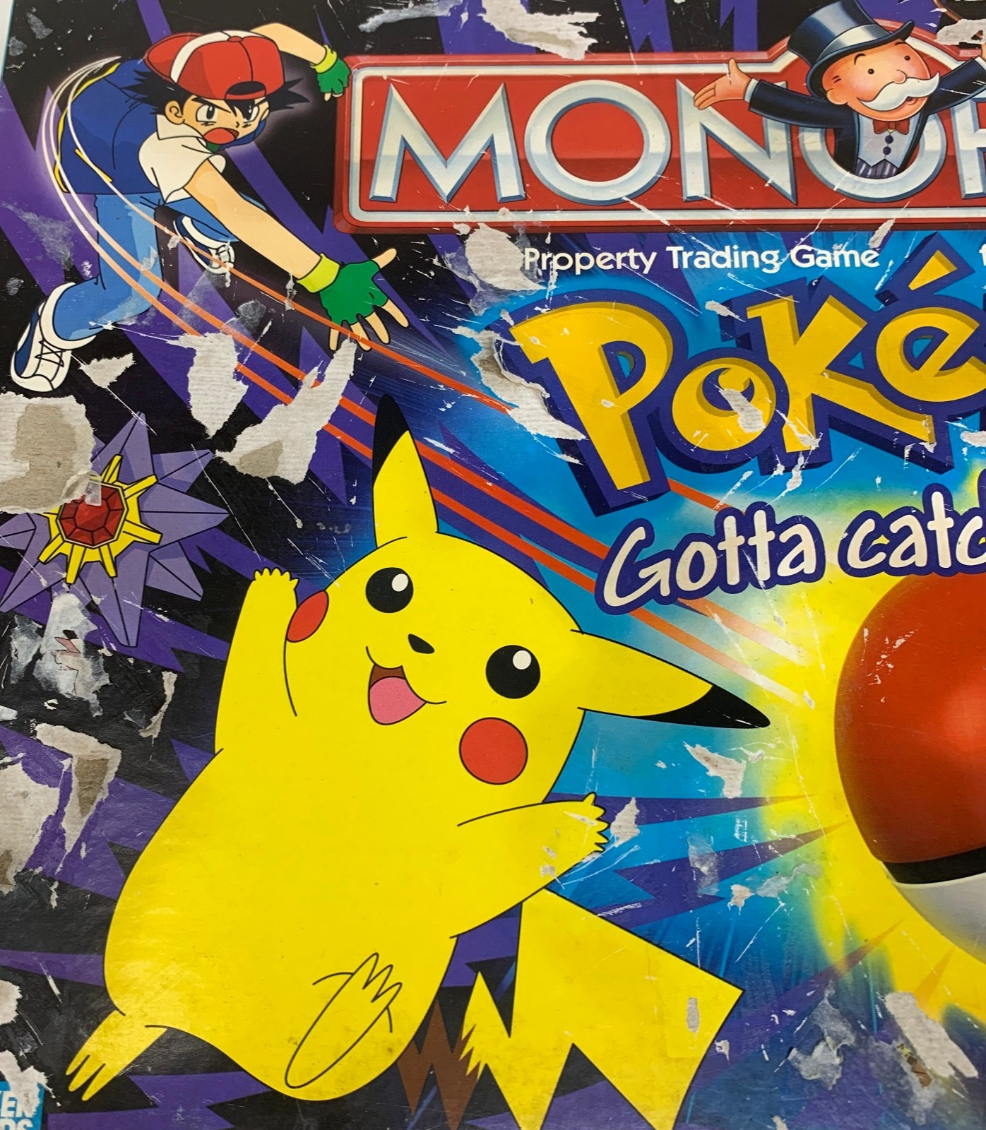 Vintage 1999 Pokemon Monopoly Collector’s Edition COMPLETE Nintendo Board Game
