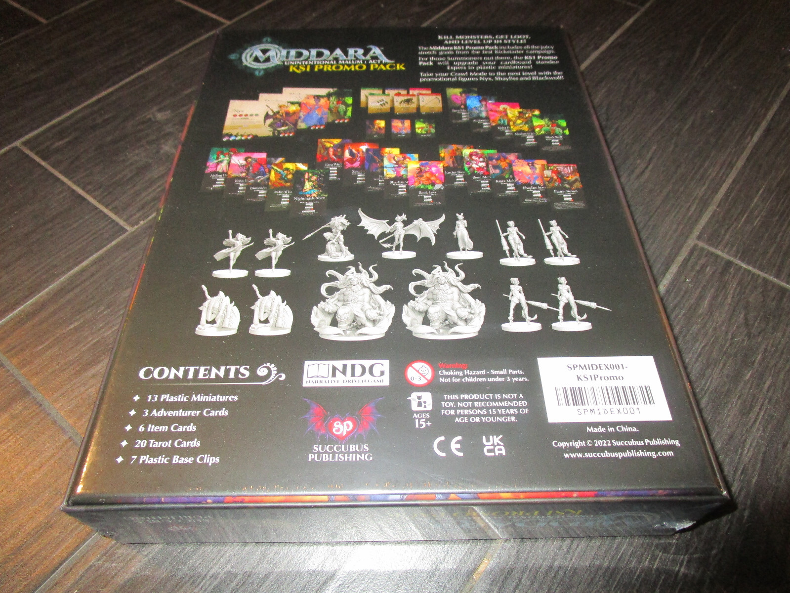 NEW MIDDARA Malum Act 1 Kickstarter Promo Pack Stretch Goals KS Succubus