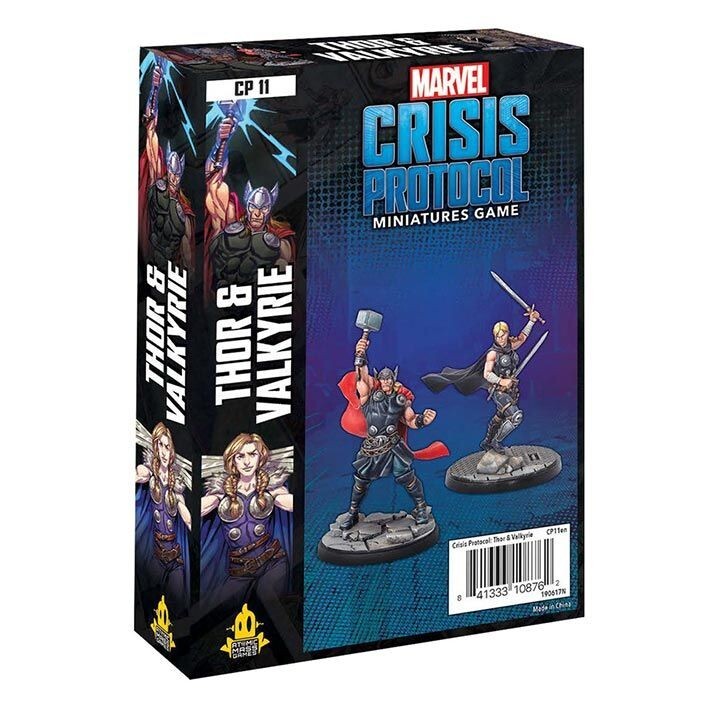 Marvel Crisis Protocol Miniatures Game Thor & Valkyrie