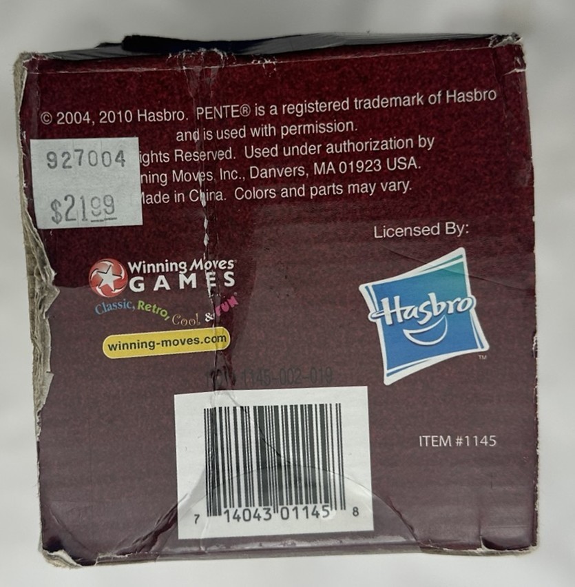 2010 Pente Mat Roll Up Game by Hasbro Brand New FREE SHIPPING