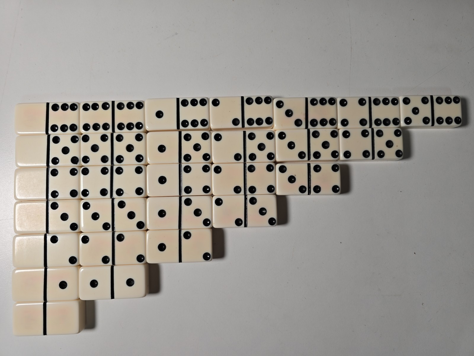 Vintage Super Thick Marblelike Dominoes Celebrate Texas 150 Years
