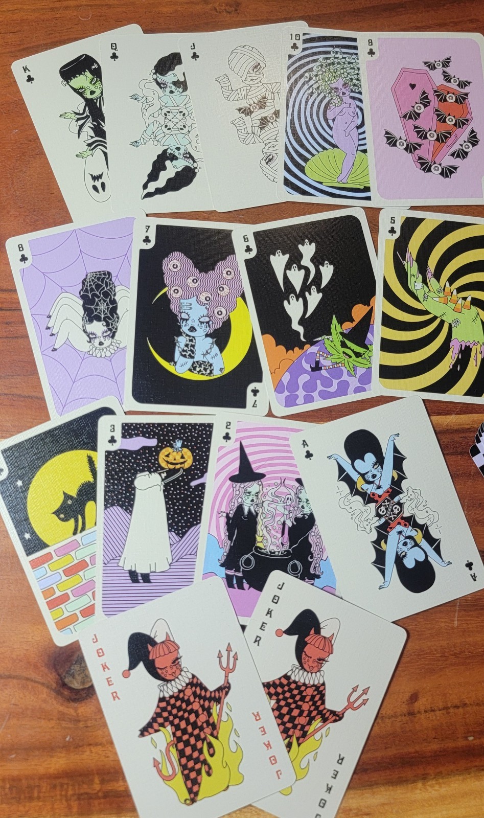 VRARE Valfré Spooky Playing Cards Limited Edition Set Coffin box