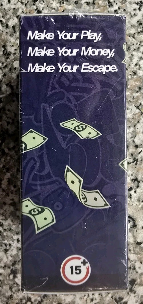 HOOD EXIT Card Game. Hood Charades. Stack Your Cash, Block Rivals..NEW. Fast NR