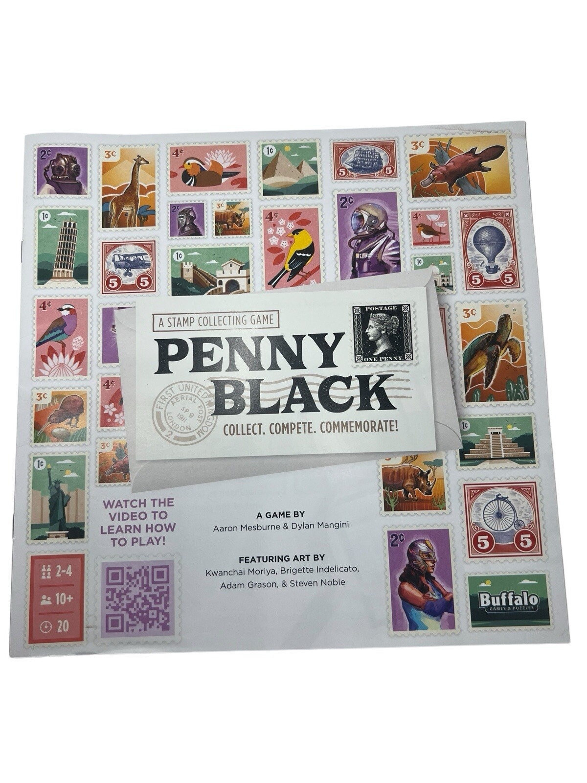 Buffalo Games Penny Black Card Game Sealed New In Box – Made In USA