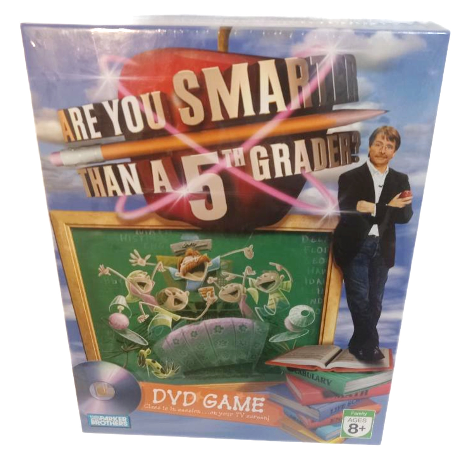 Parker Brothers DVD Game Are You Smarter Than A 5th Grader Family 2007 8 And Up
