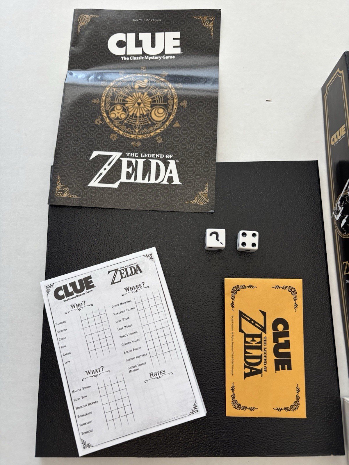 The Legend Of Zelda Collector’s Edition CLUE Board Game Complete