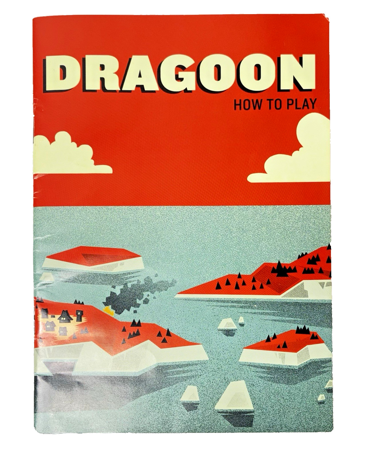 Dragoon Gold Edition 2015 Lay Waste Games Board Game Incomplete