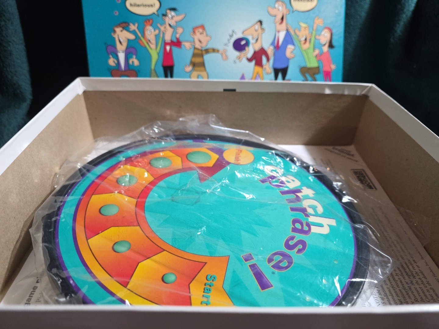 Brand NEW ! Parker Brothers Catch Phrase! Party Board Game (40320)1994 VINTAGE!