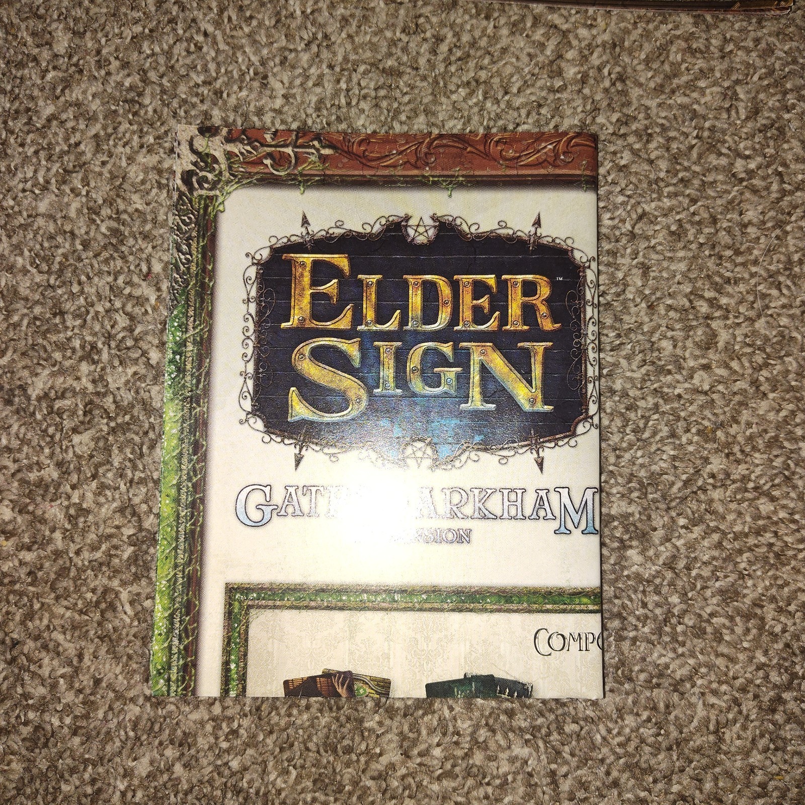 Fantasy Flight Games Elder Sign Board Game w/ 5 Expansions See Description