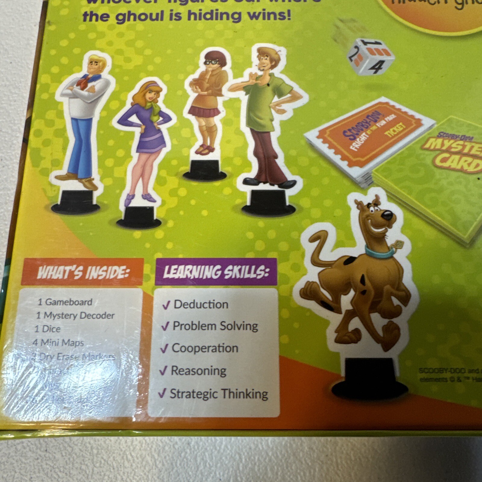 Scooby Doo Fright at the Fun Park Board Game New Sealed Buffalo Games