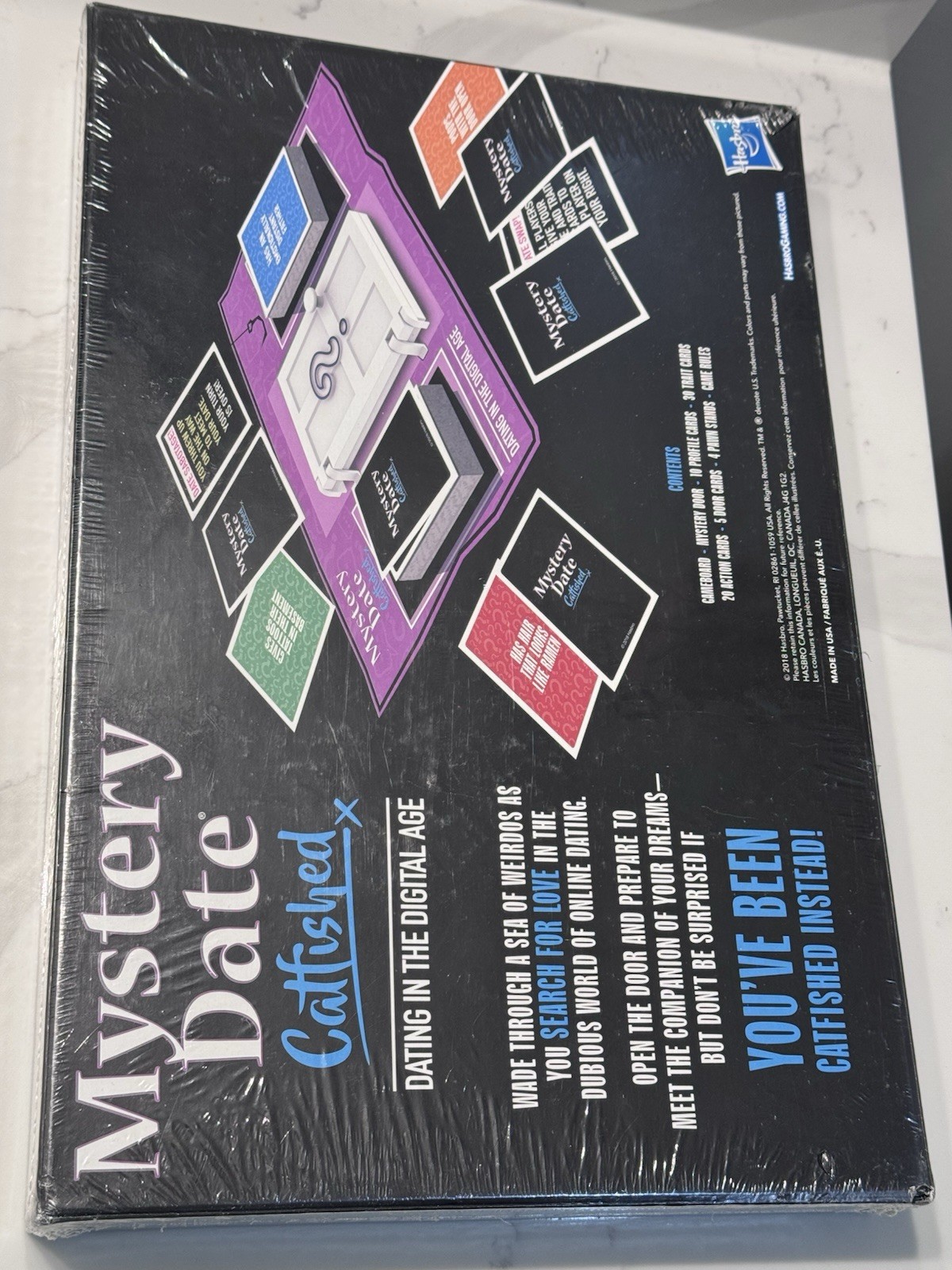 NEW Hasbro Mystery Date Catfished Adult Dating Parody Board Game