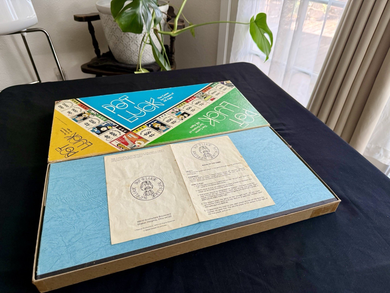 Vintage 1979 Board Game “Pot Luck” Build Wealth And Advancing In Marijuana Land