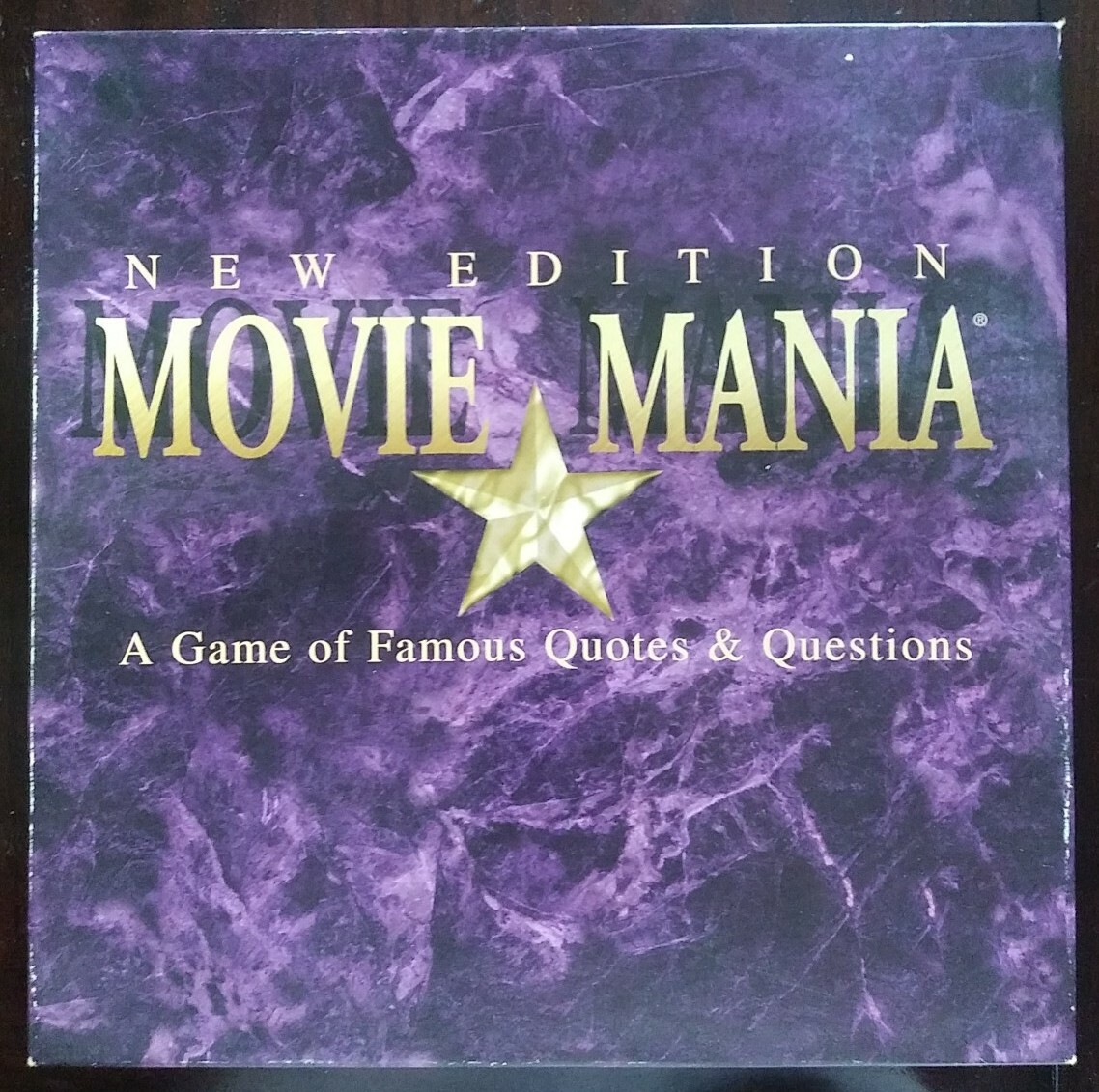 Movie Mania – A Game of Famous Quotes & Questions New Edition Fast Shipping USED
