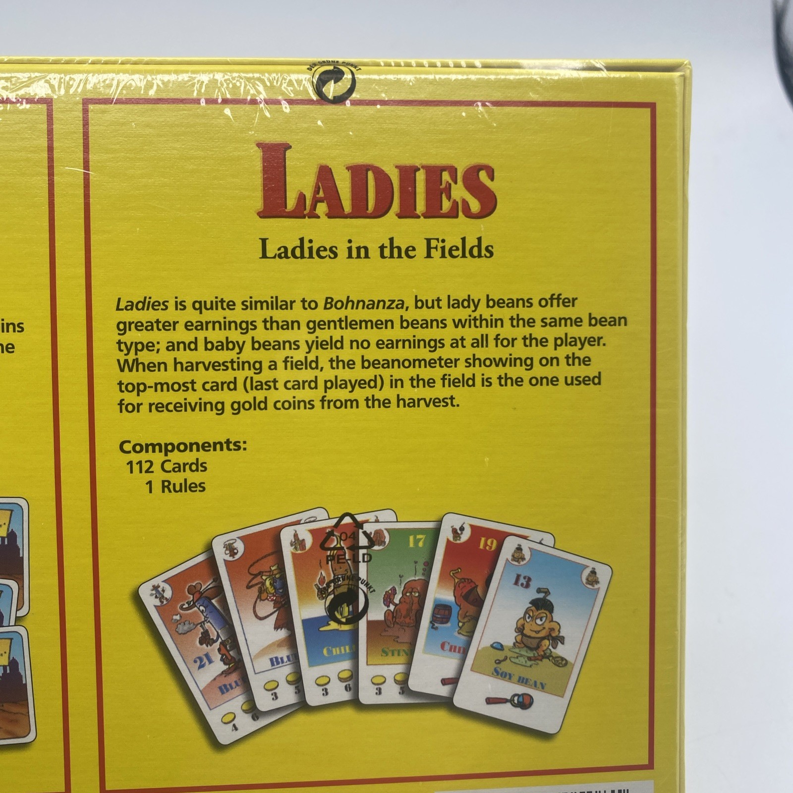 Bohnanza Ladies & Gangsters Card Game Uwe Rosenberg 2014 New Sealed