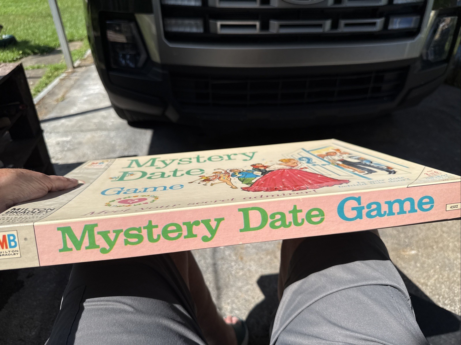 Vintage 1965 Mystery Date Game Milton Bradley Original Box Complete Set