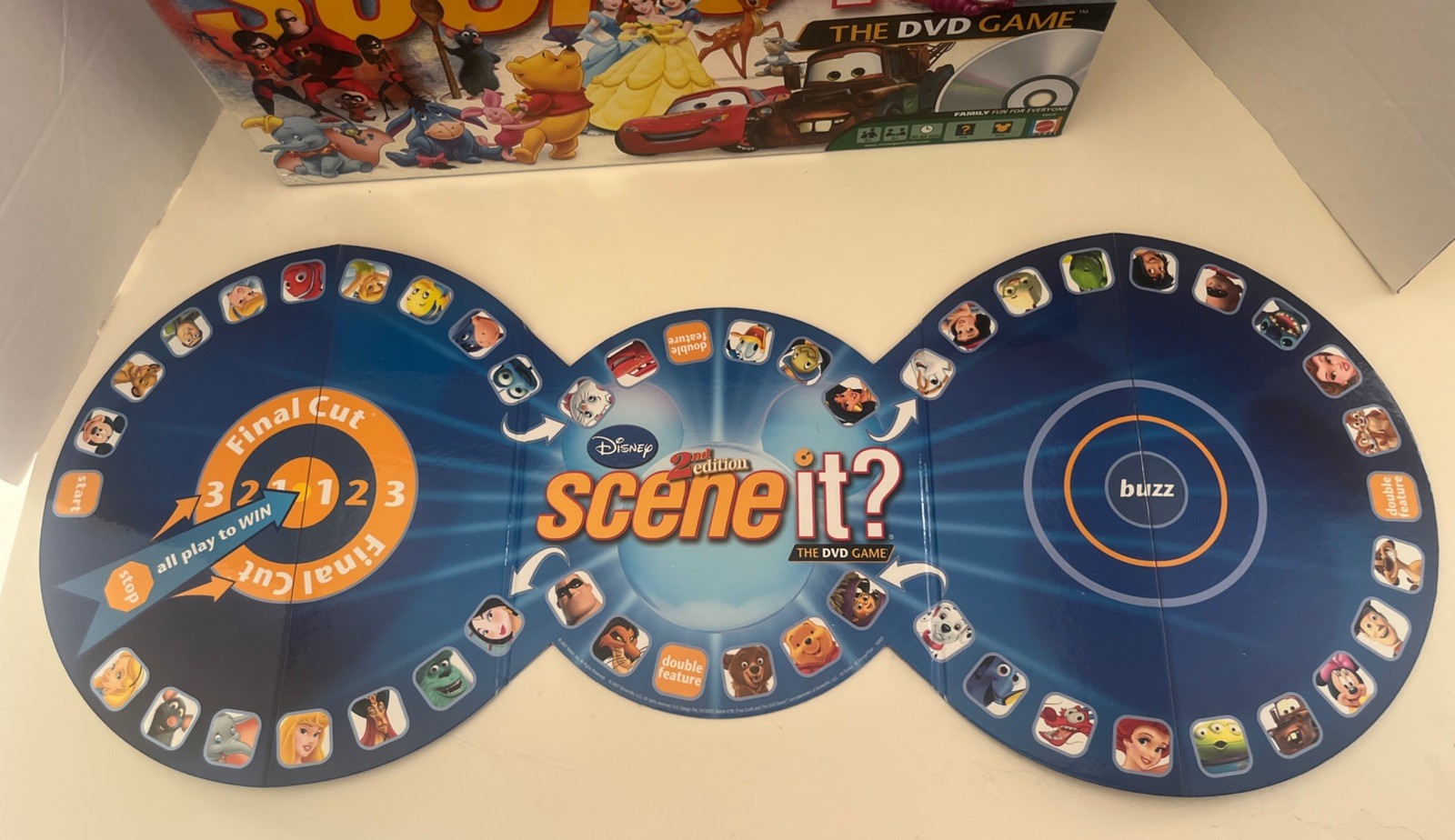 Disney Scene It – DVD Game – 2nd Edition – COMPLETE – ScreenLife – 2007 – Trivia