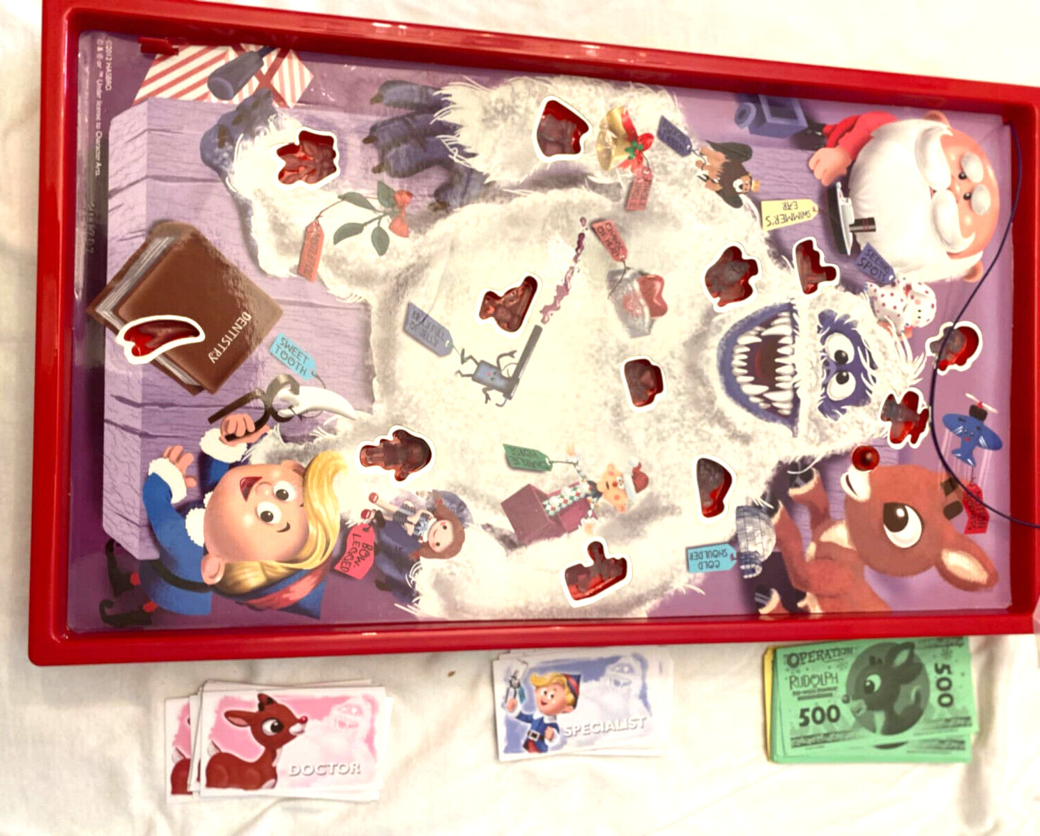 NRFB OPERATION Rudolph the Red-Nosed Reindeer Collector’s Edition Game RETIRED!