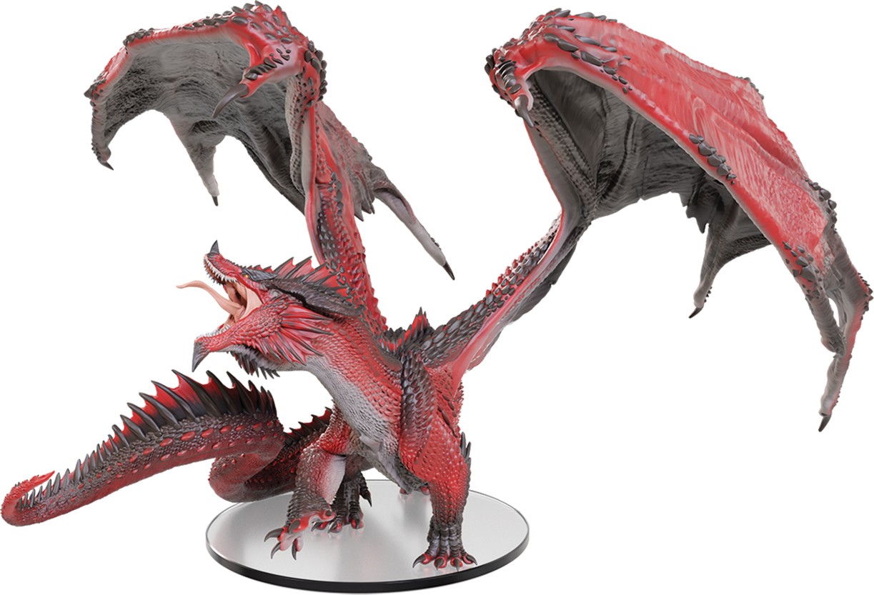 Dungeons & Dragons: Icons of the Realms – Adult Red Dragon Tyrant