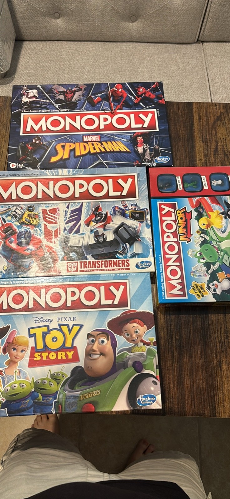 LOT OF 33 NEW SEALED MONOPOLY GAMES